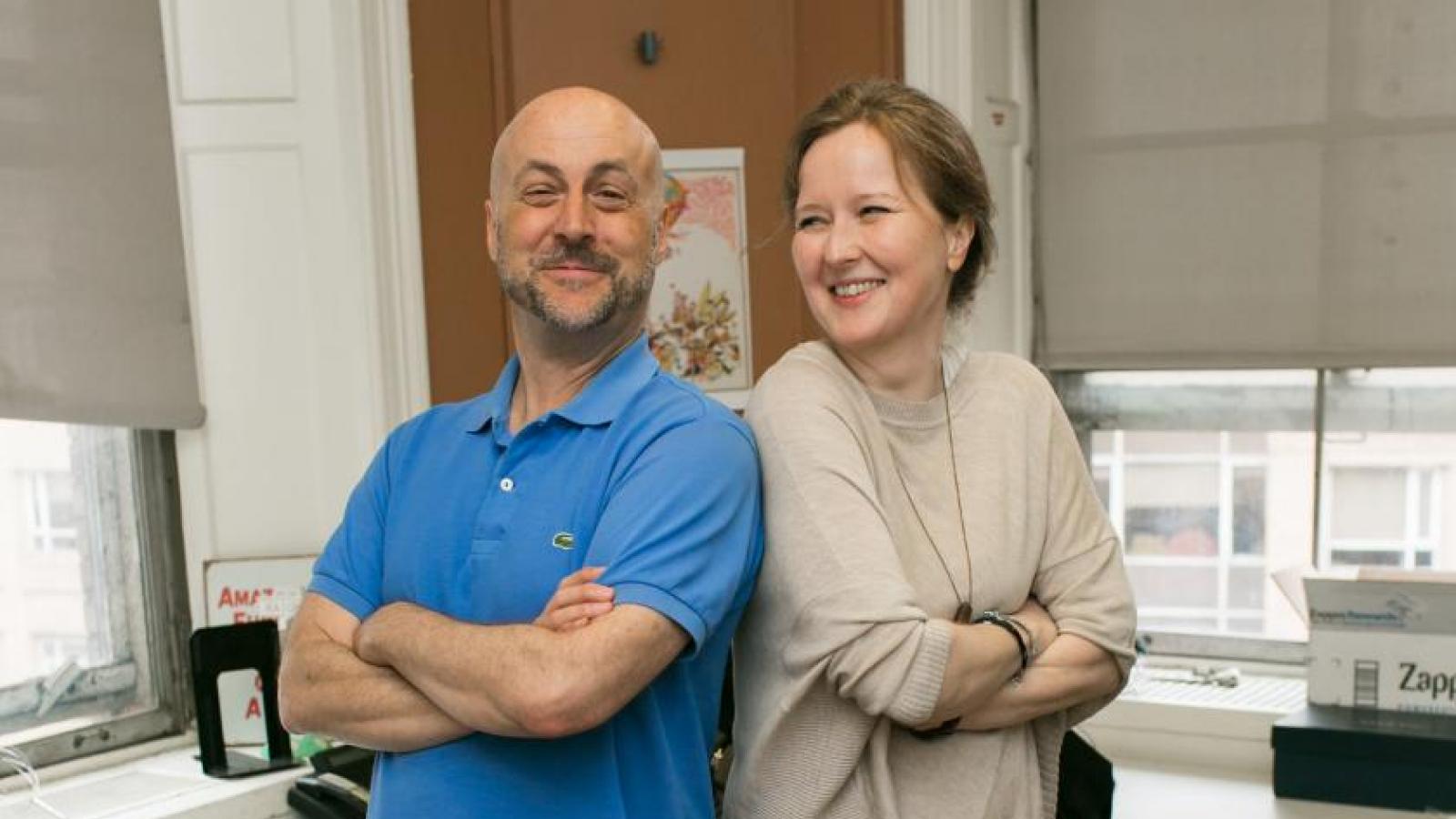 Principal Investigator Magda Sobieszczyk and Clinic Coordinator Steven Palmer